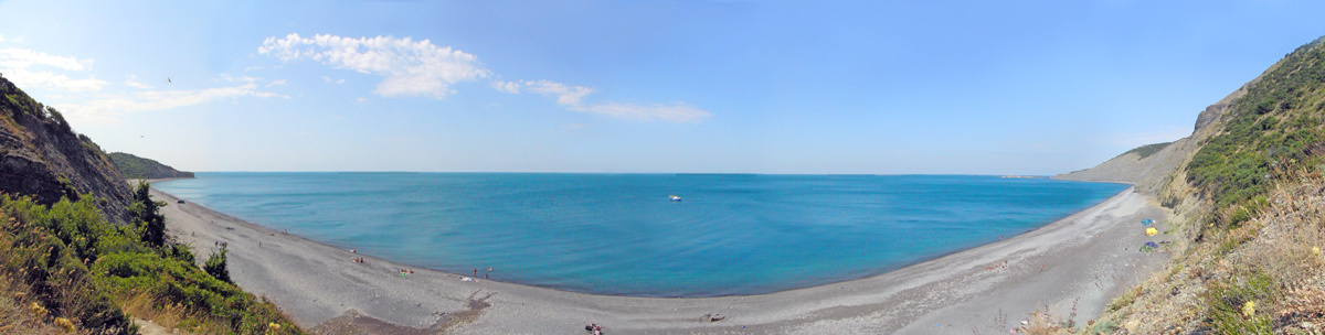 Бухта лето море пляж бухта Анапа