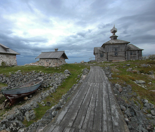 Свято-Андреевский скит.(Соловки) Белое море,остров