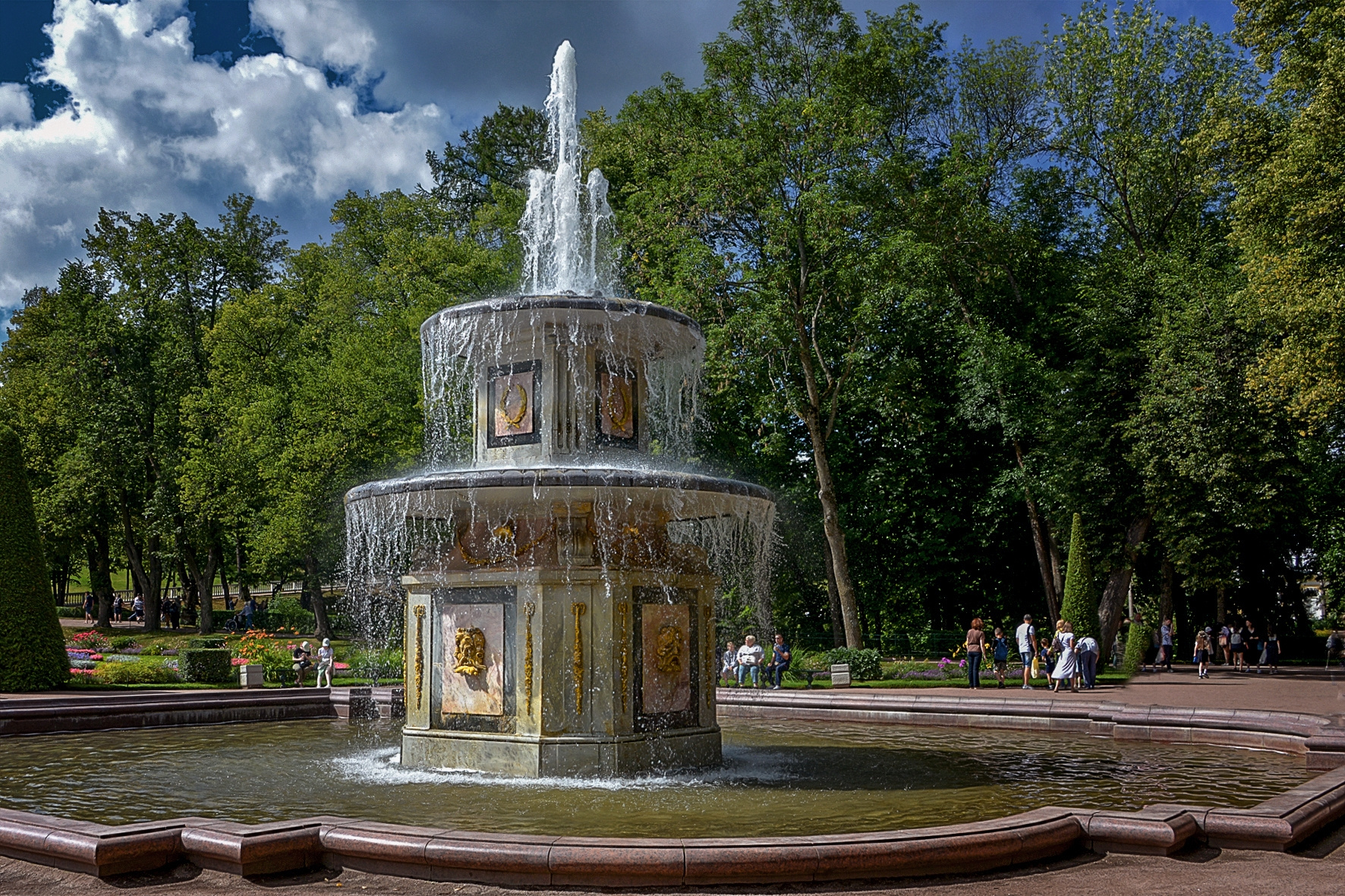 *Римские фонтаны Петергофа * 