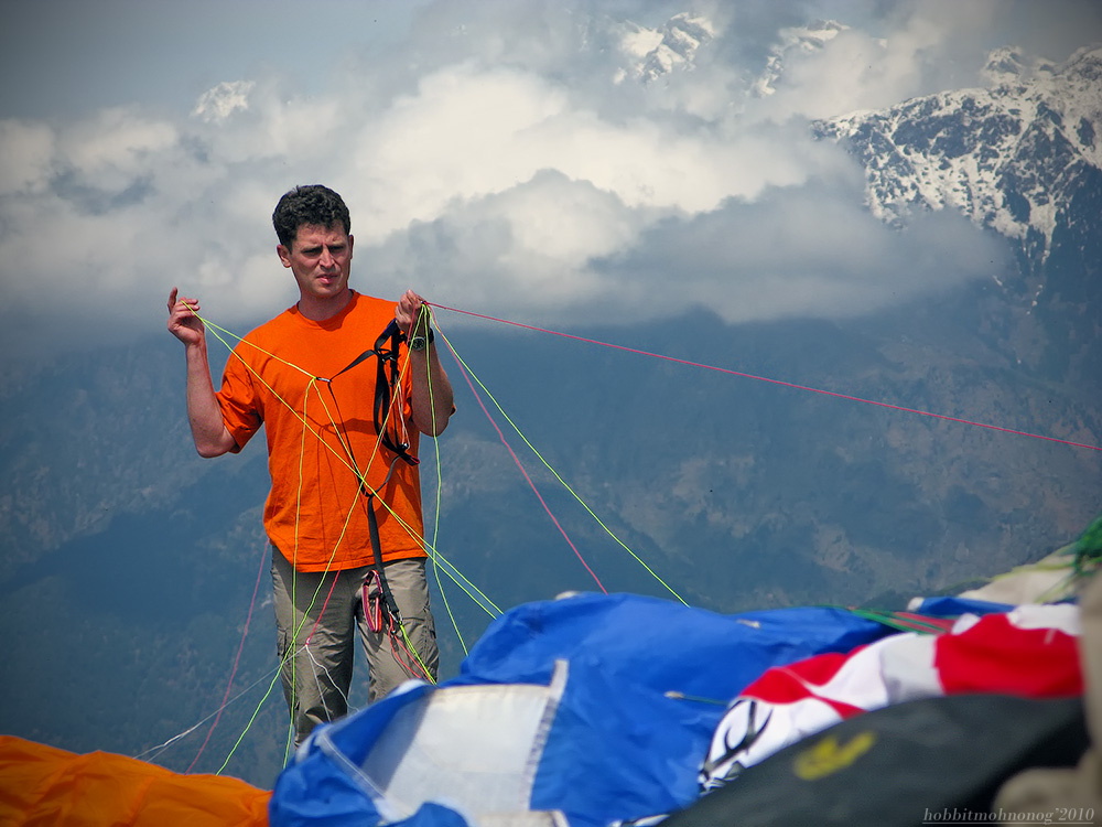 2549 Bir, take off, india, paragliding, параплан