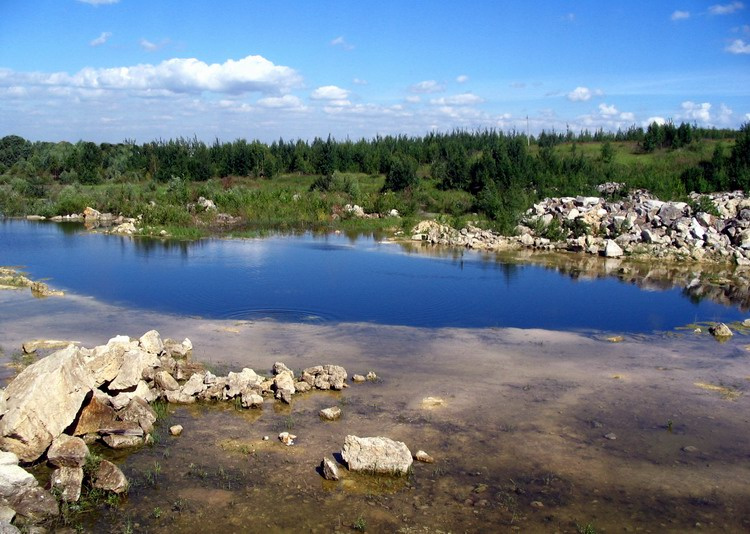 карьер в Дмитрове 