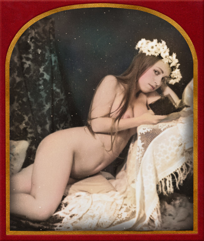 Дегерротип. 1856г (20 июня) старинная фотография открытка ретро