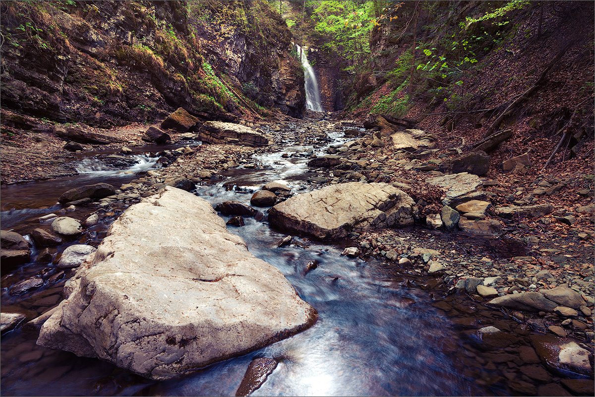 *** Карпаты, водопад