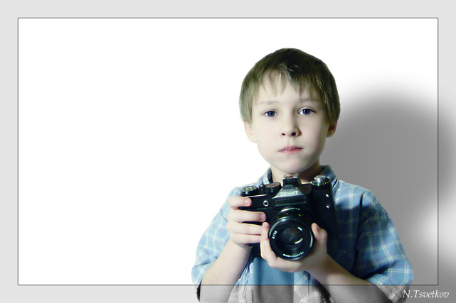 фотограф фотограф ребенок фотоаппарат зенит
