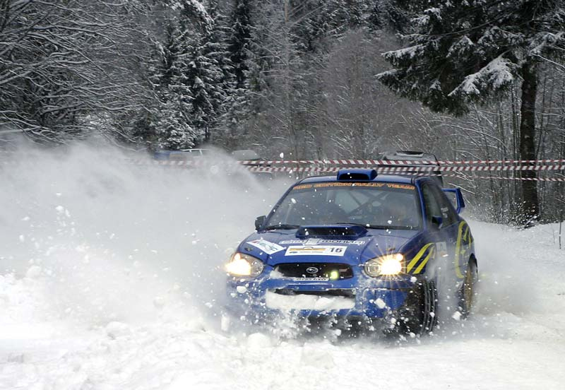 №16 спорт ралли Доросинский субару авто