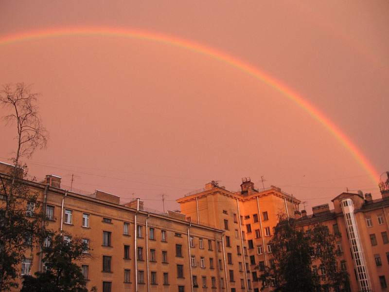 Rainbow at my home радуга rainbow