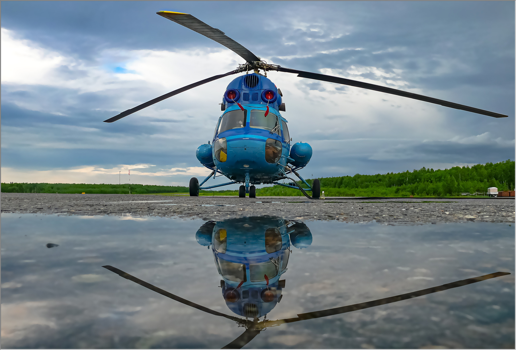 Вертолет волшебника авиация