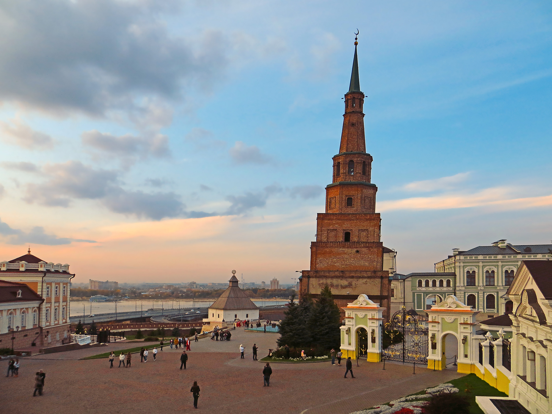 Казань. Кремль. Башня Сююмбике Казань кремль башня Сююмбике