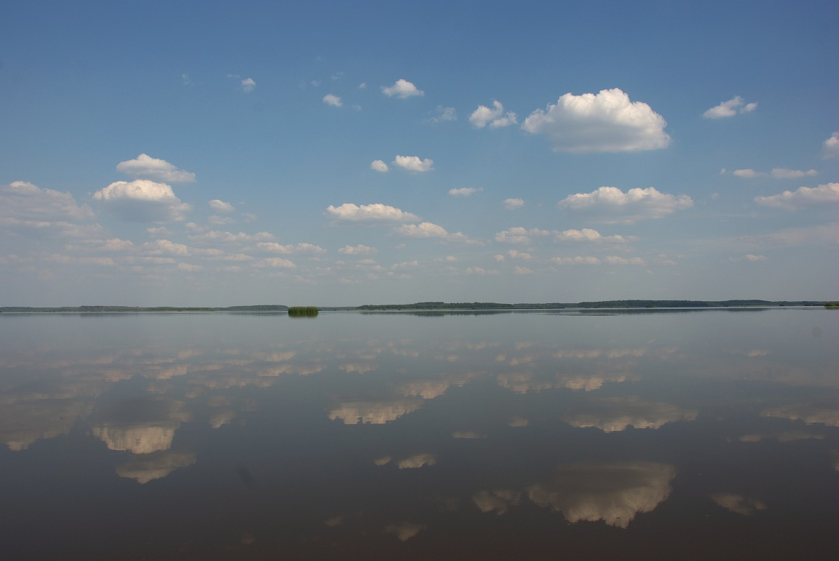 Зеркало (mirror) природа облака вода тишина спокойствие одиночество лето отражение обои