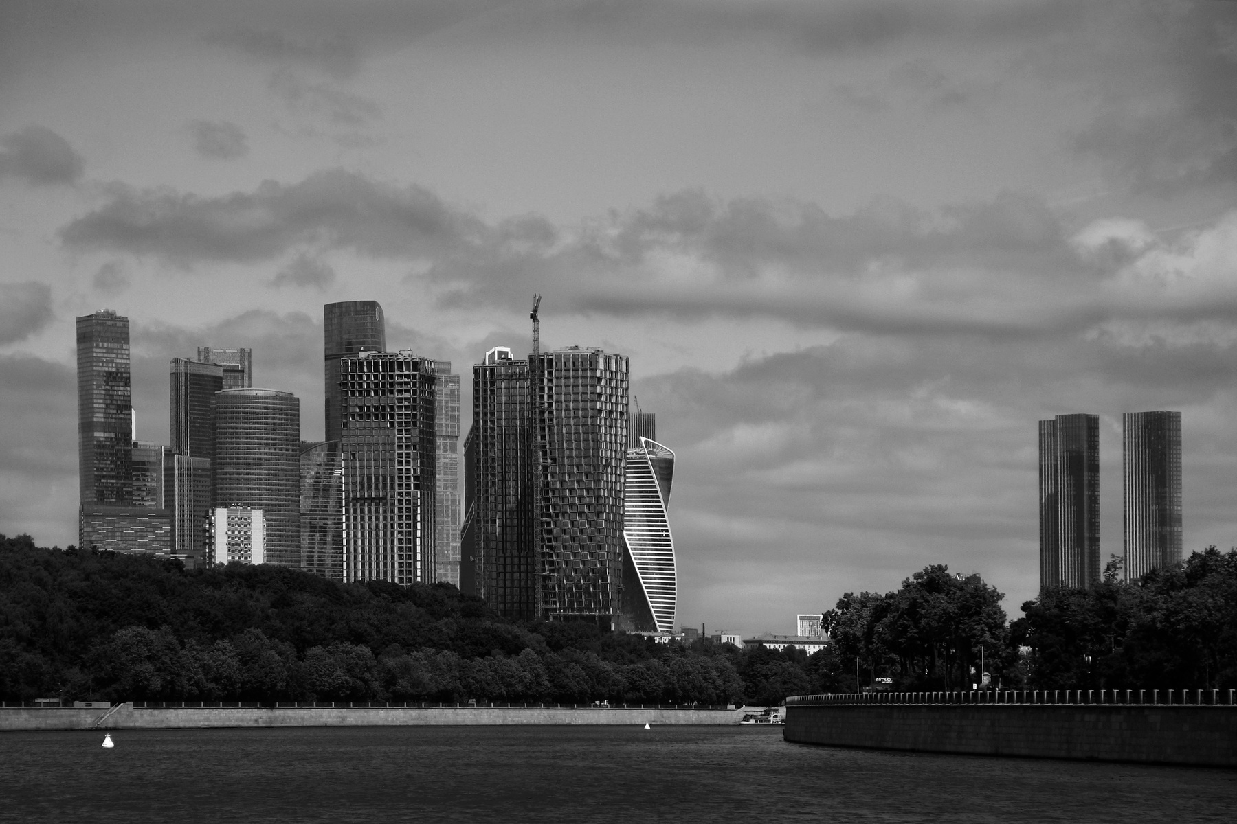 "Москва-Сити"- памятник глобализации. 