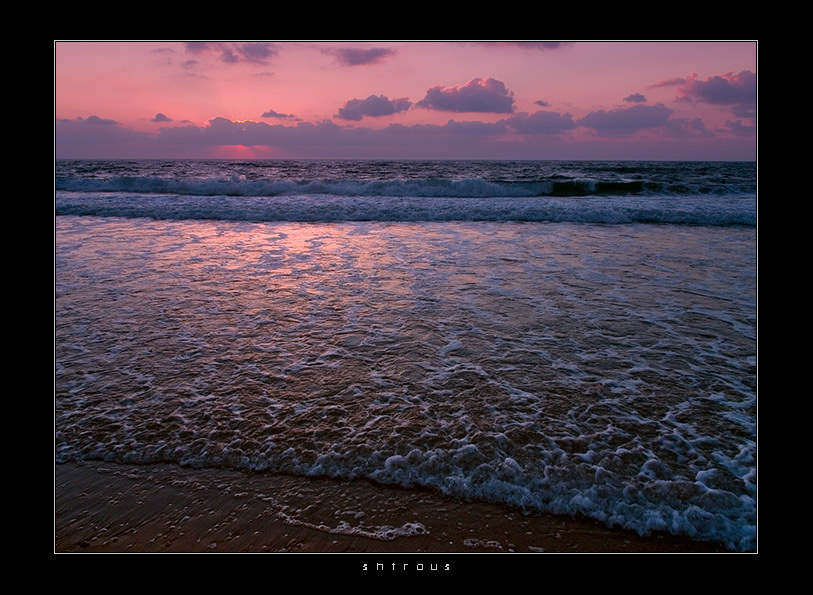 .: sea :. море вода солнце закат