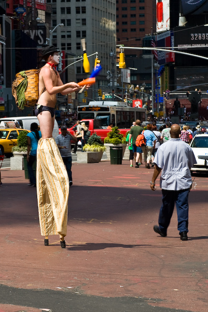 life in times square...  