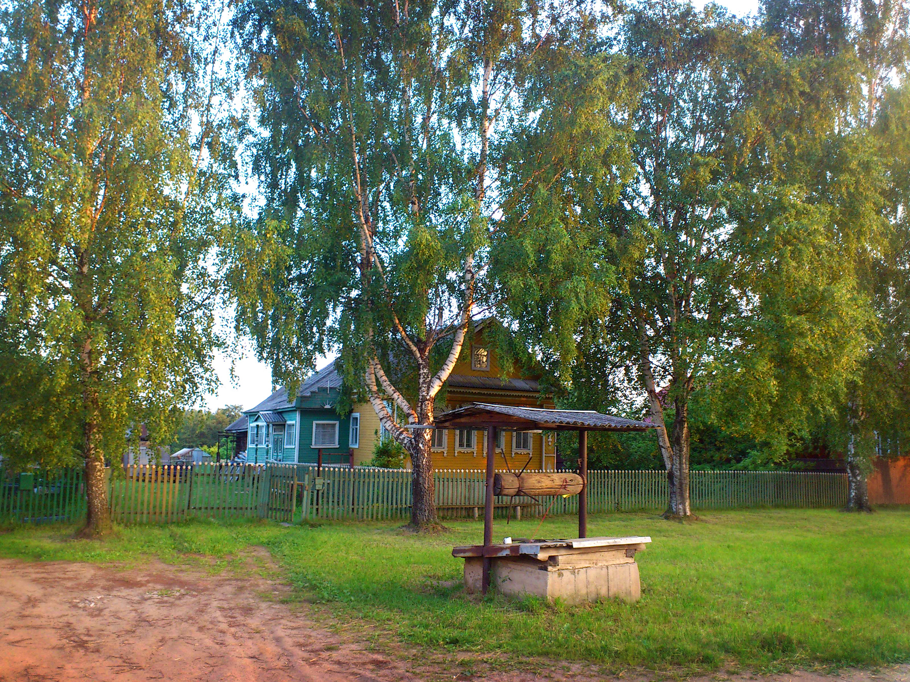 Колодец в деревне Колодец
