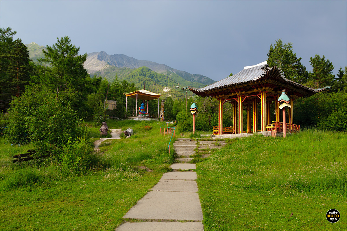 *** беседка в Аршане