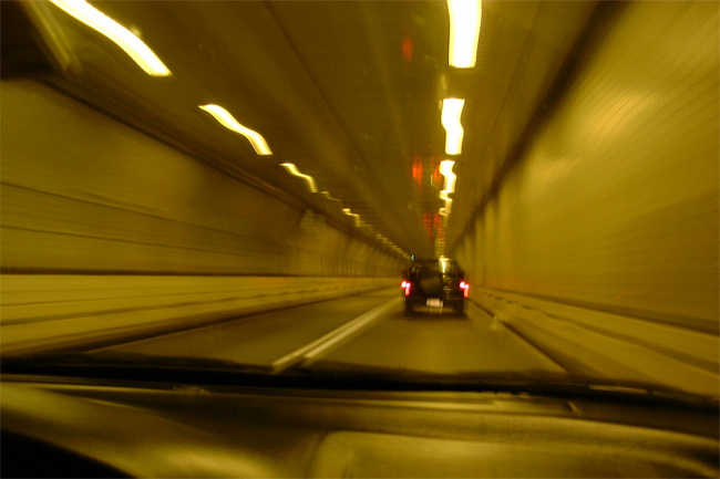 обгон запрещен Tunnel, manh