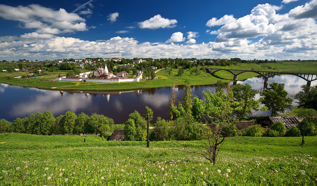 Старица... город,пейзаж,Старица