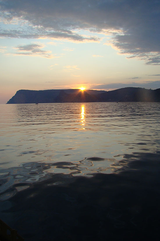 Крым, закат 