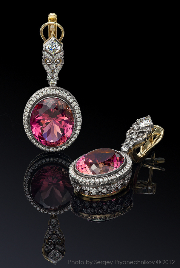Ювелирный постер. Diamond Jewelry. Фотосъемка ювелирных изделий с бриллиантами и драгоценными камнями. Jewellery Photography ARGENTOV Pryanechnikov Прянечников Турмалин бриллиант Precious Gems