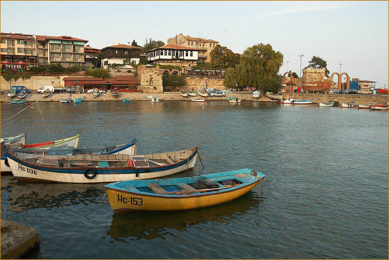 Nessebar море, лодки