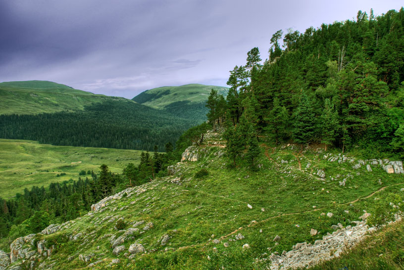 *** Адыгея, горы
