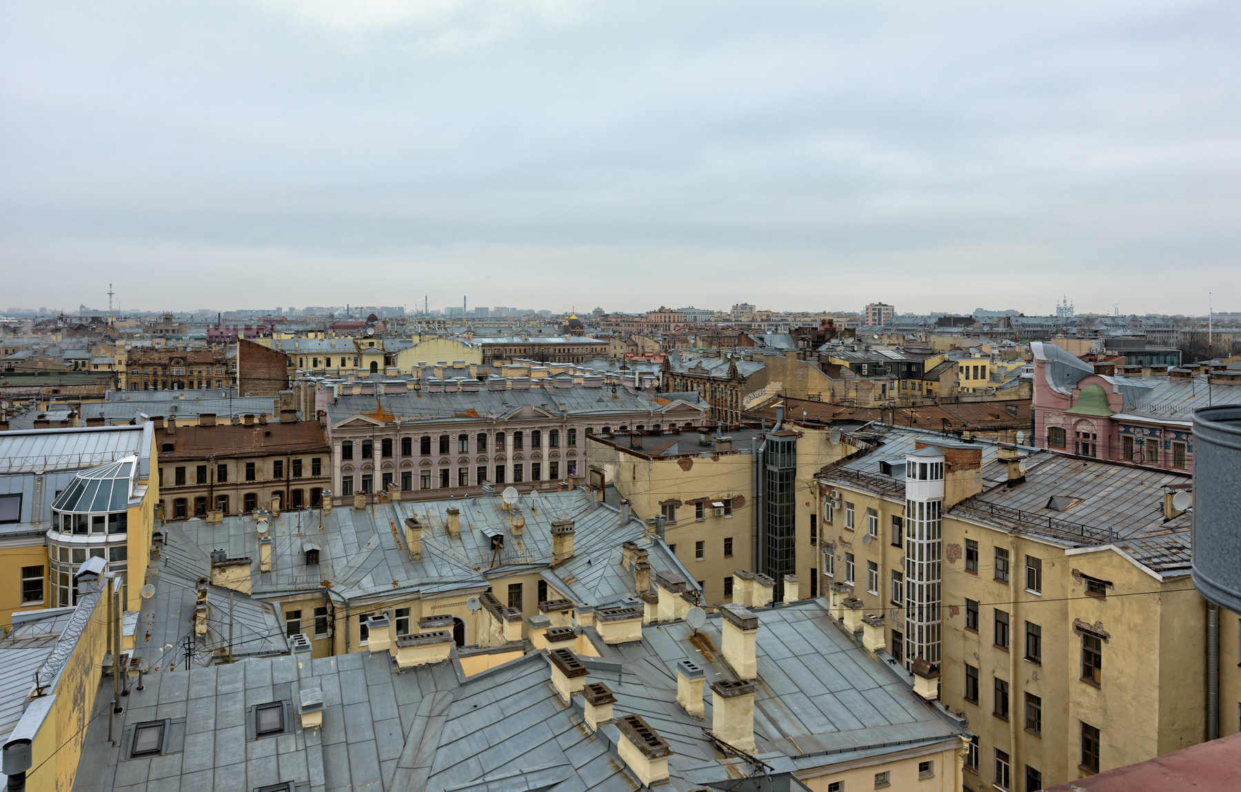 Крыши СПб архитектура город