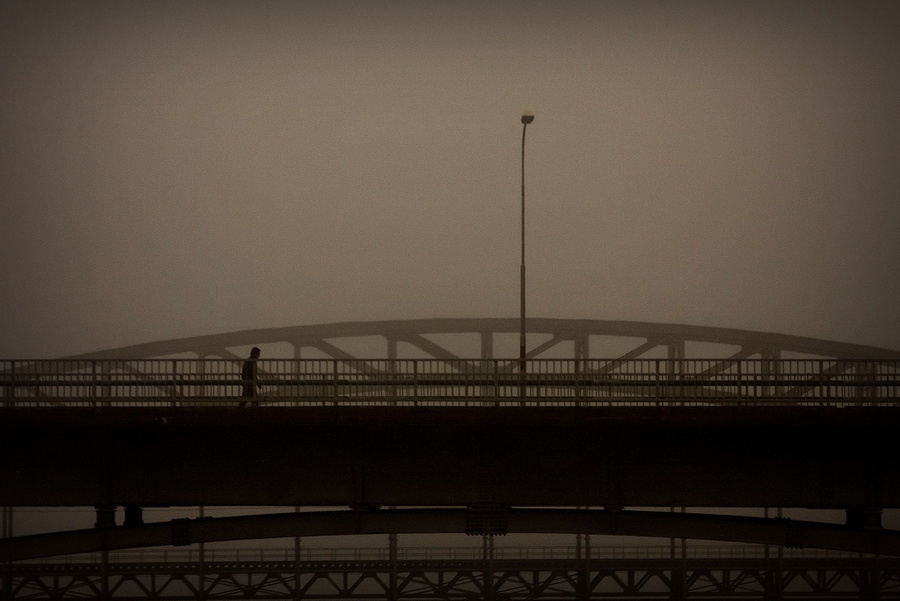alone... Norway, Норвегия, мост