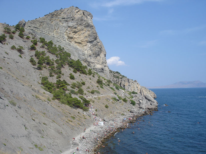 Крым. Новый Свет (2) Крым Новый Свет горы море пляж