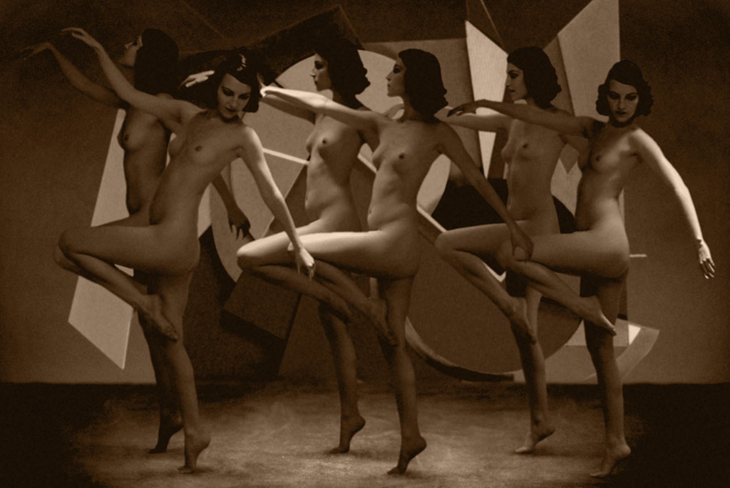 Арт Деко-2.Шествие.1920-е гг. старинная фотография ретро стиль девушки