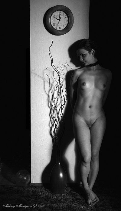 nude study in b/w black-n-white nude