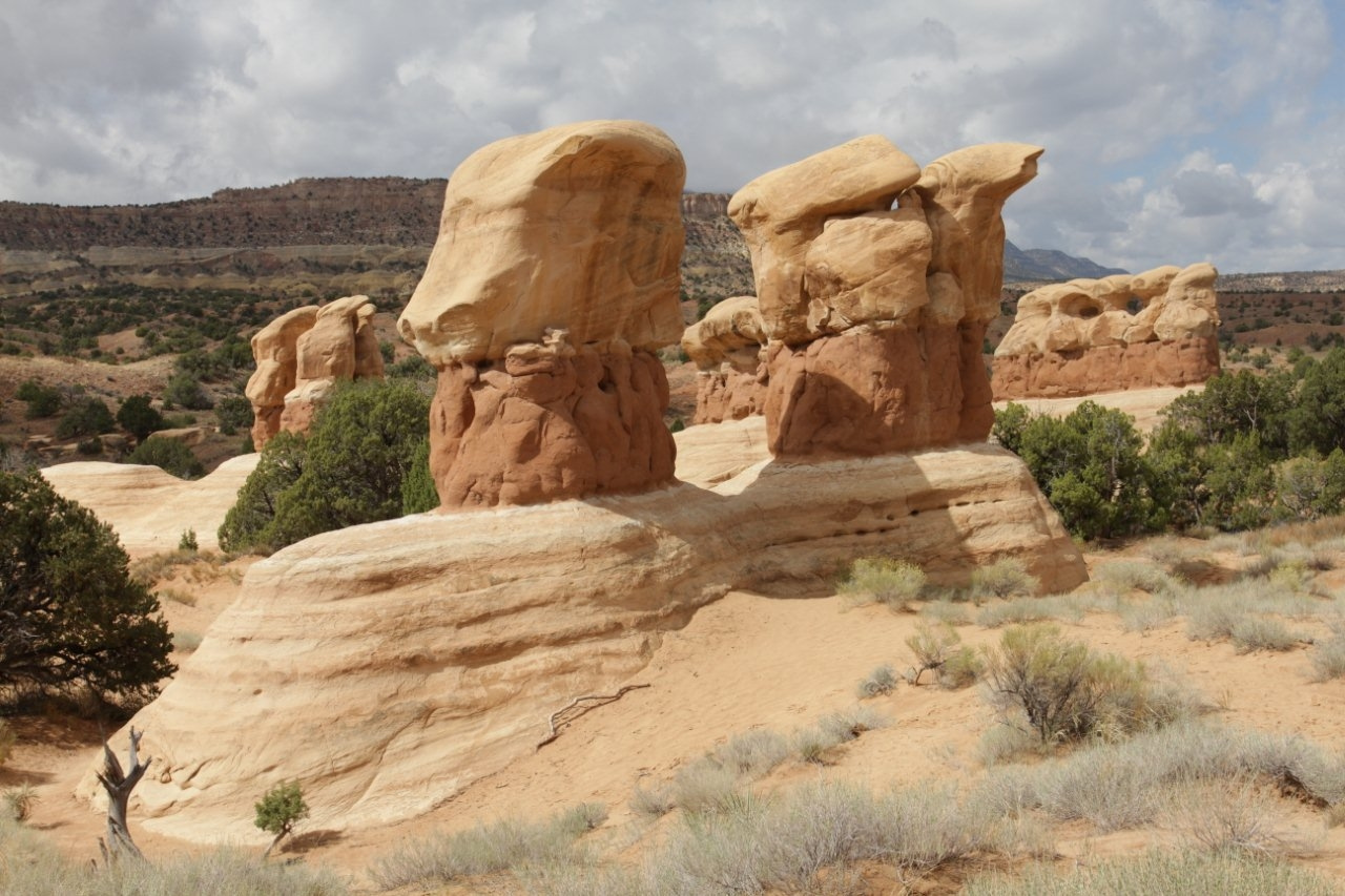 DEVILLS GARDEN США,Пейзаж,ЮТА,Escalante NP,Национальные Парки США