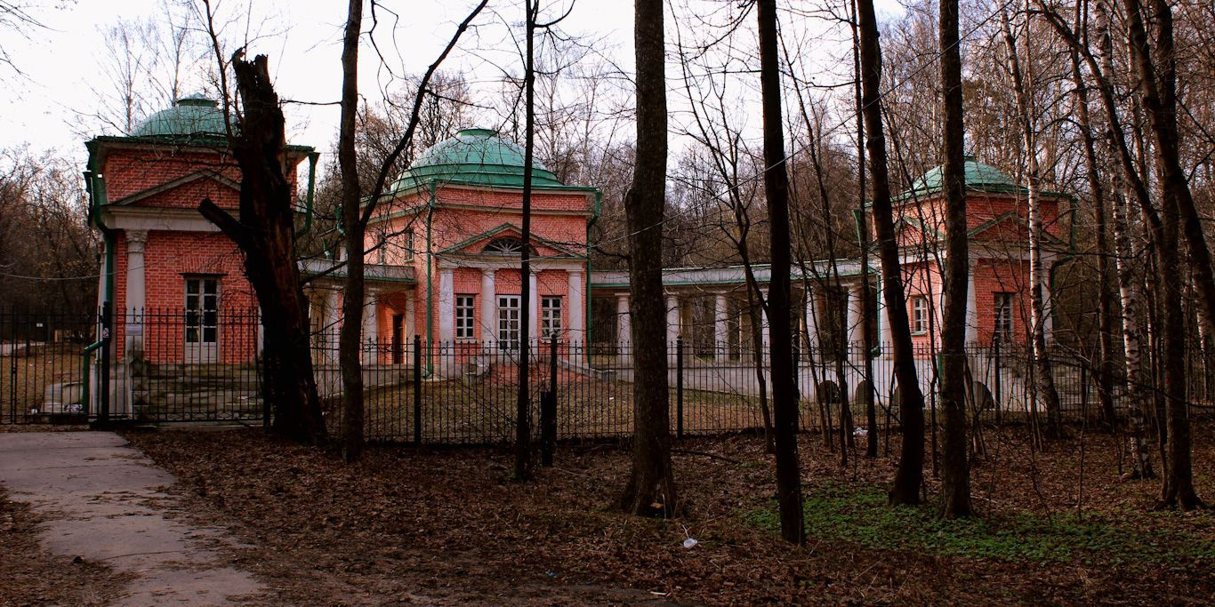 Пейзаж дворец