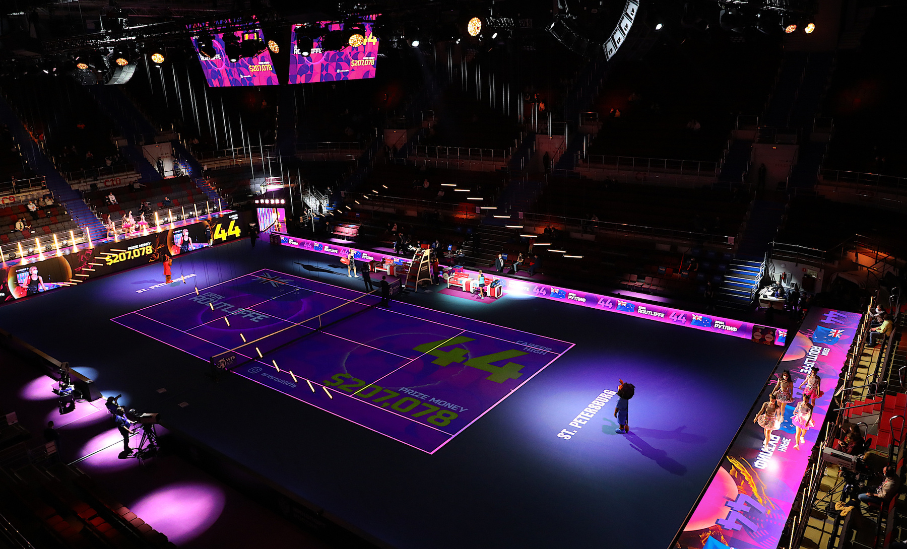 Arena... tennis big WTA Petersburg player racket russia ball Alextennis