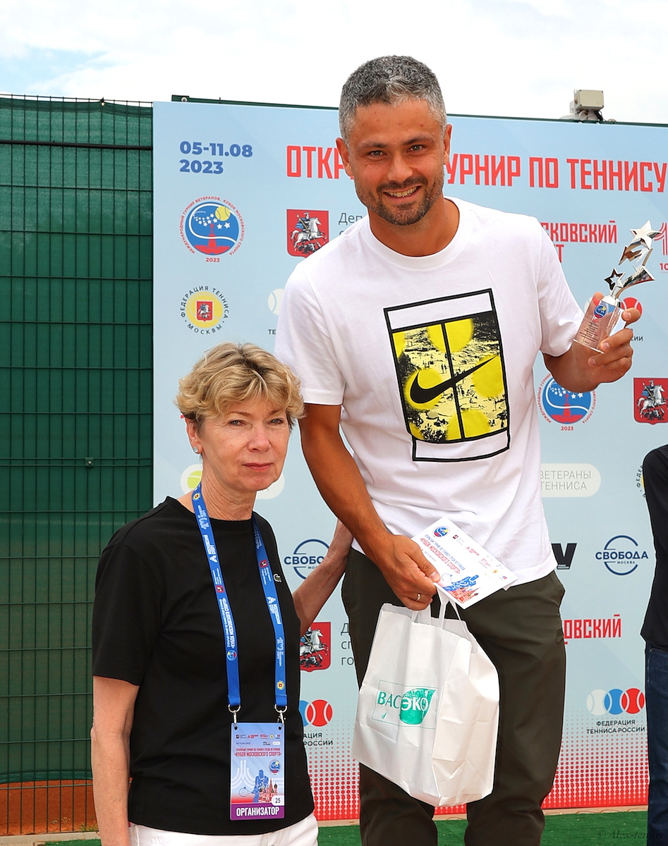 Tournament director... tennis big moscow senior russia racket ball court Alextennis