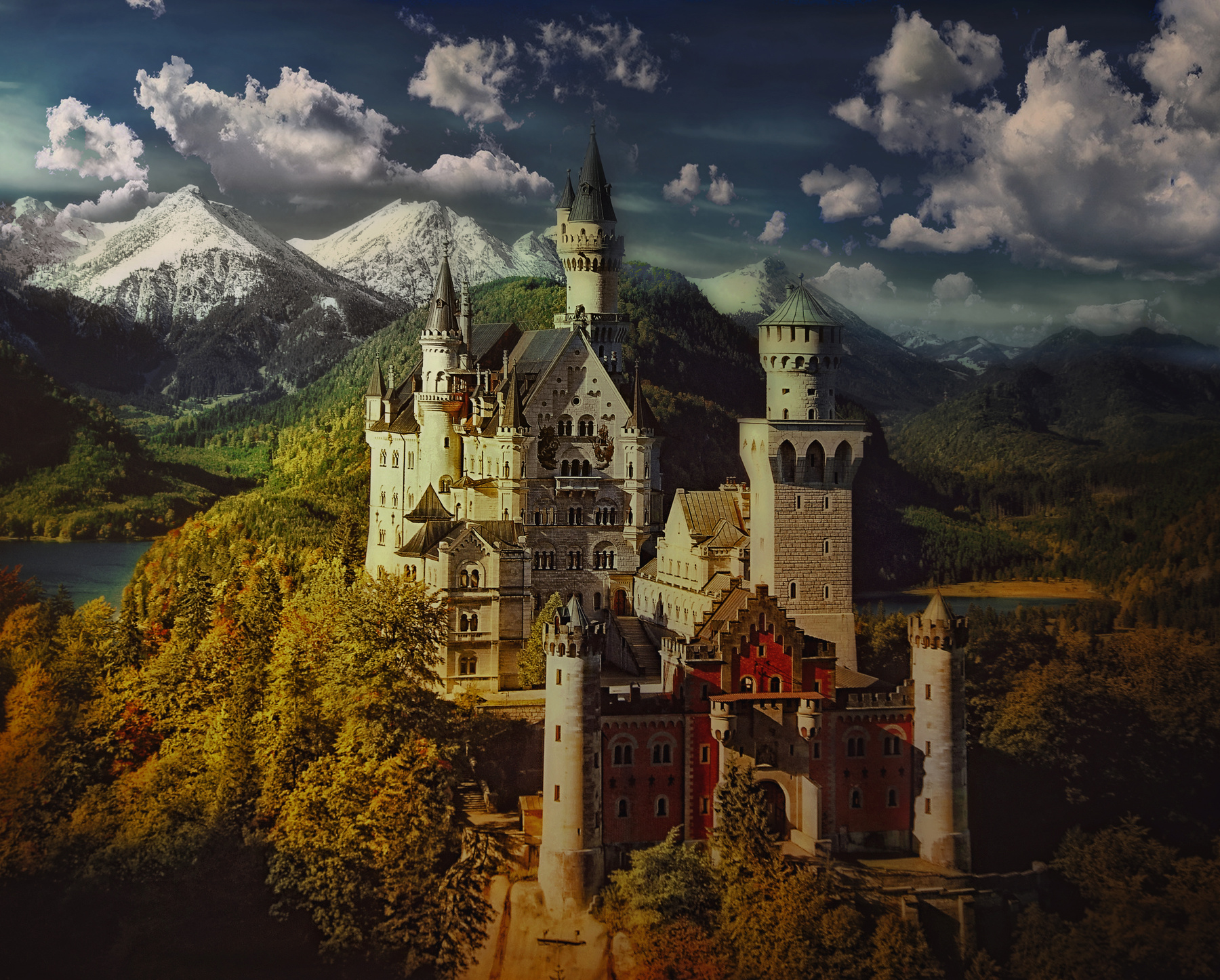 ****Лебединый* замок.Бавария.Германия. 