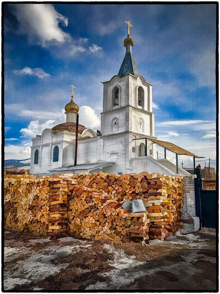 "Семейская" церковь в Бурятии Байкал семейские староверы церковь