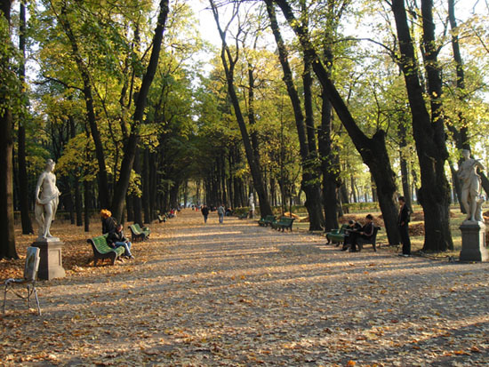 осенний Летний сад летний сад