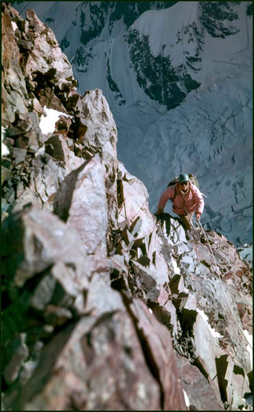 На Гребне. 1972г. Альпинизм
