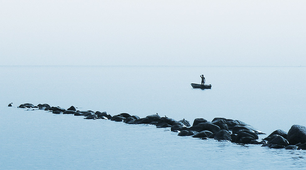 на море 