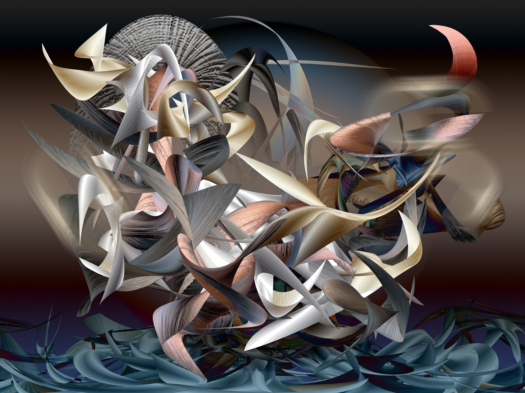 Новая луна. Art.Deko.Fantasy.Computer.2024