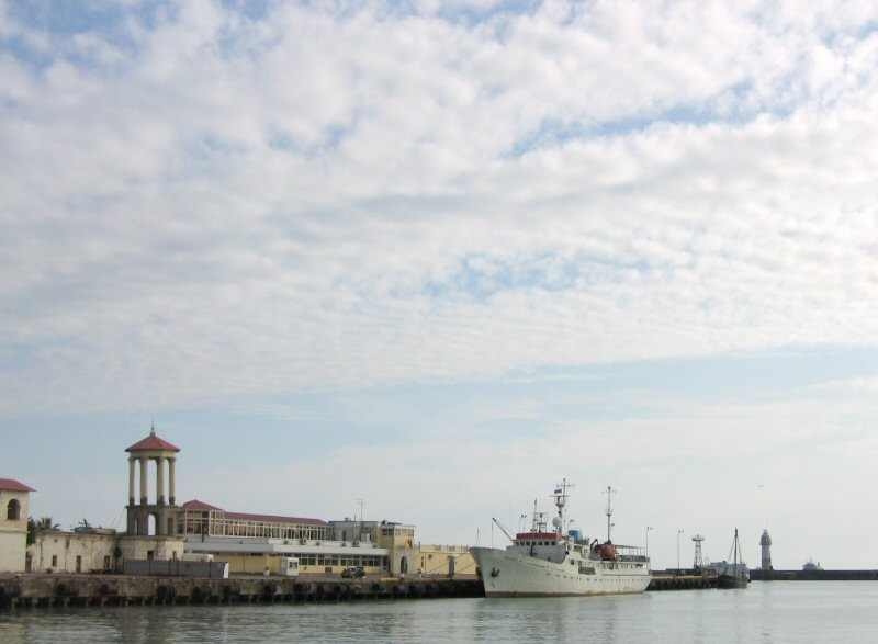 небо небо море облака