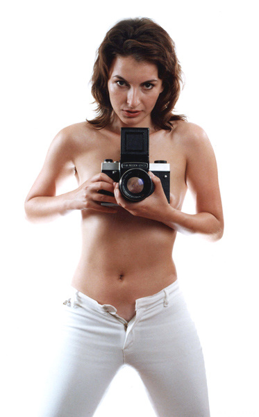 Фотосессия Девушка с фотоапаратом