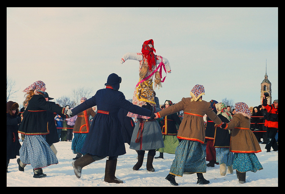 Масленичный хоровод масленица, суздаль, хоровод, гуляния, праздник, русский