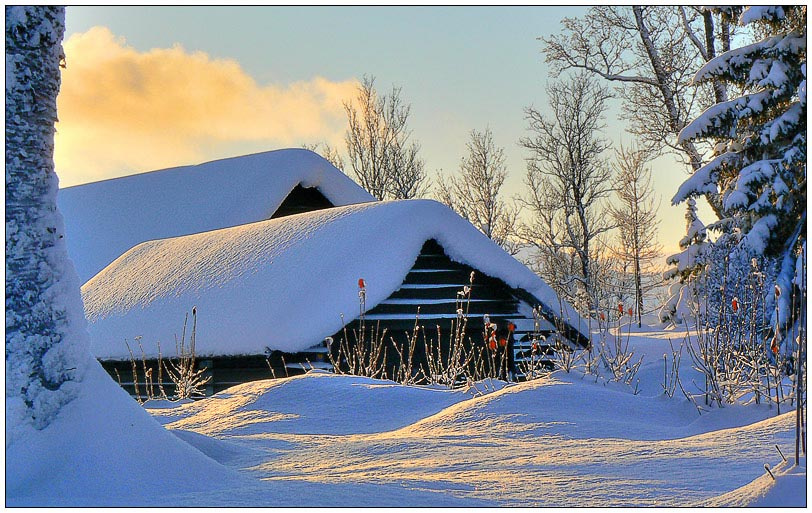 Двухнедельный снегопад Норвегия,снег,Norway,HDRi