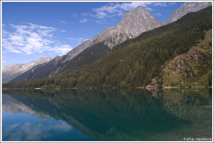 Antholzer See горы озеро италия природа