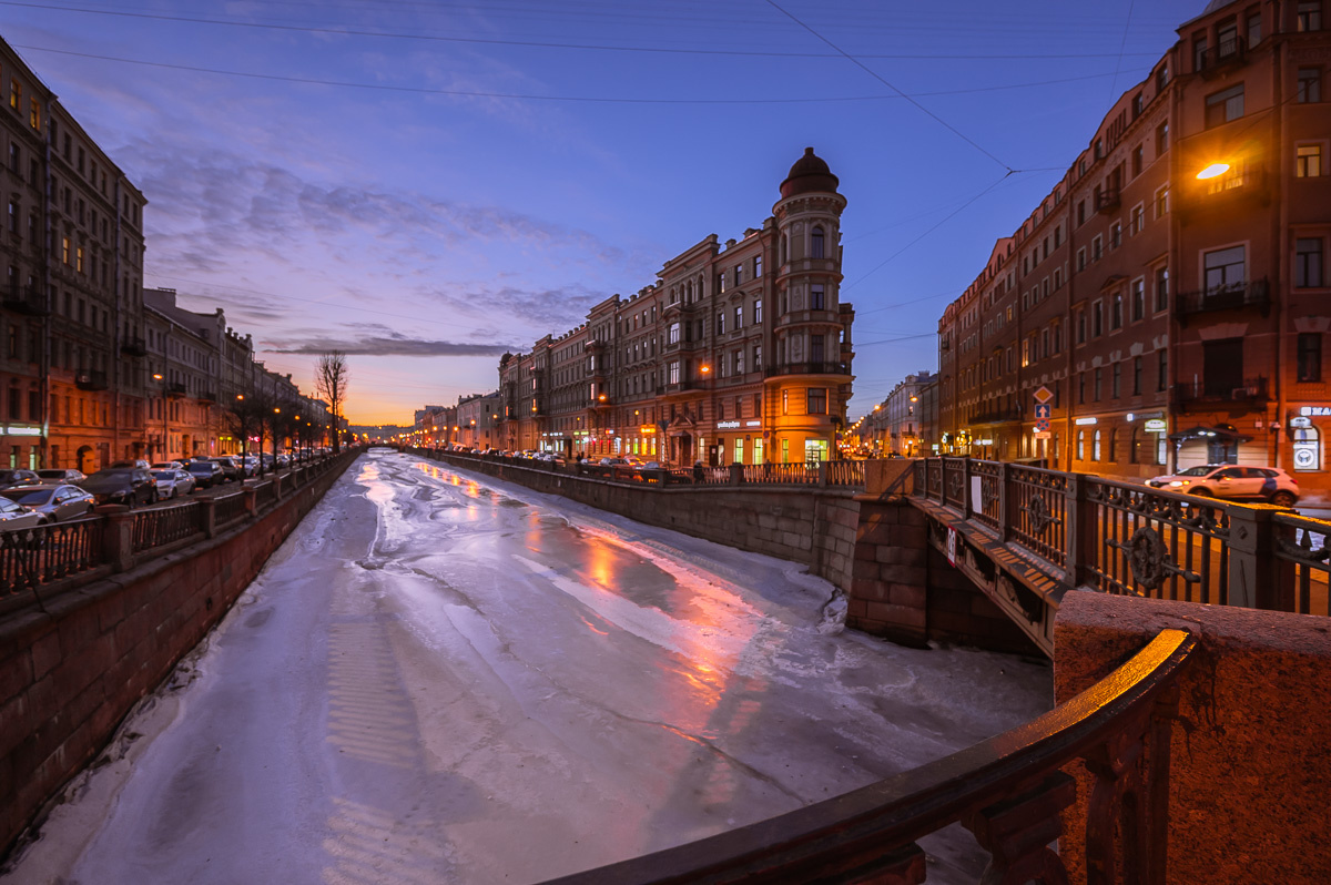 У Кокушкина моста. Канал Грибоедова. 