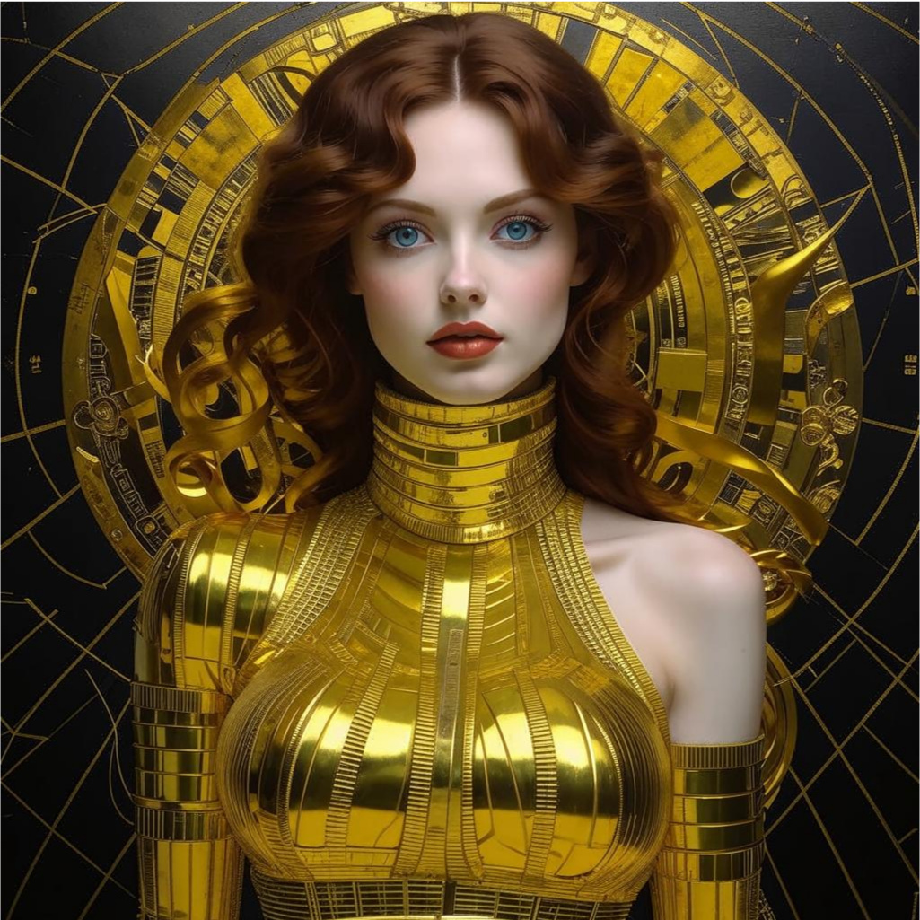 портрет Мелинды (женщины Густава) 