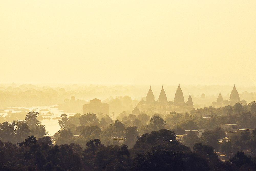 Храмы Орчха India, orchha, landscape