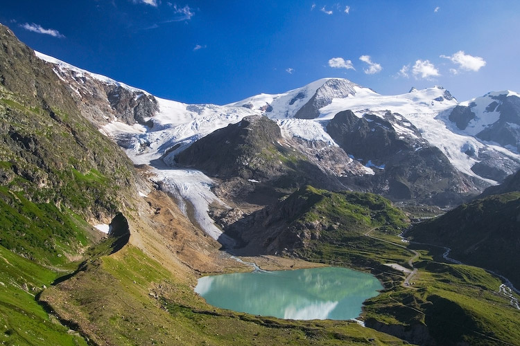 Steingletscher at Sustenpass Швейцария, ледник, Sustenpass, горы, снег