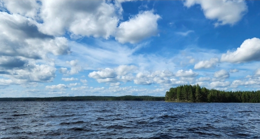 На озере 