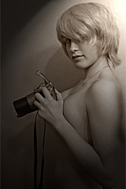 Photographer девушка грудь фотоаппарат